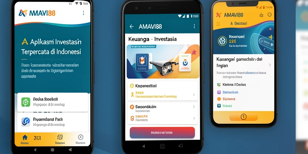 Tampilan antarmuka AMAVI88 yang intuitif dan informatif